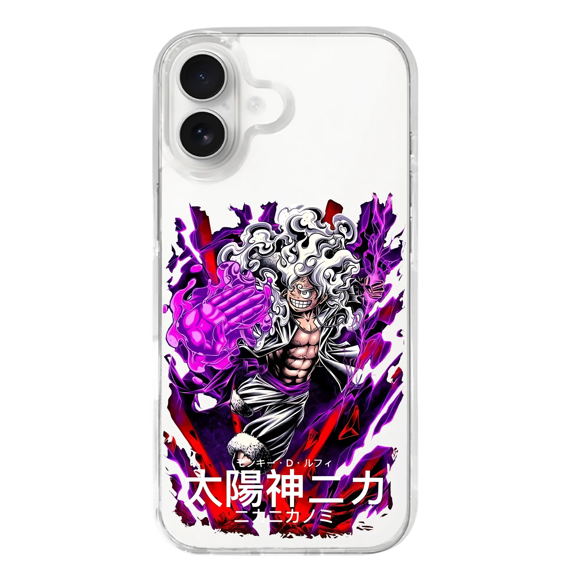 ワンピース グッズ モンキー・D・ルフィ - iPhone 17シリーズ 透明スマホケース – 薄型・耐衝撃・精密フィット保護カバー